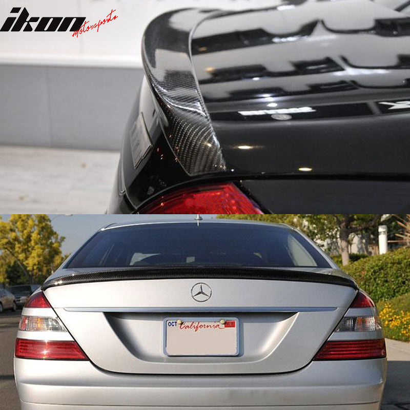 Trunk Spoiler Compatible With 2007 2013 Benz S Class W221 4Dr Rear trunk-spoiler-compatible-with-2007-2013-benz-s-class-w221-4dr-rear