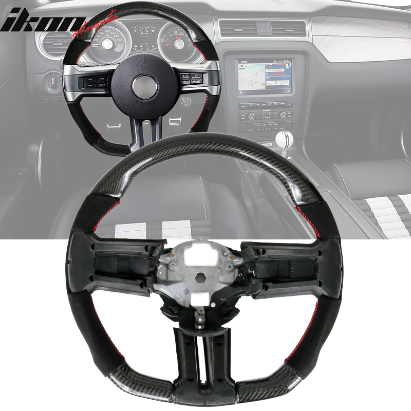 2010-2014 Ford Mustang Steering Wheel Carbon Fiber