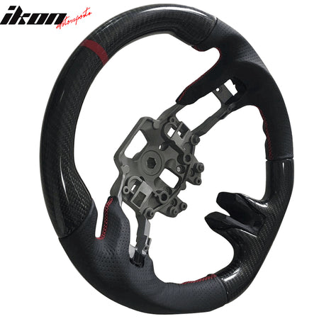 Fits 15-17 Ford Mustang Steering Wheel CF with Alcantara or Leather