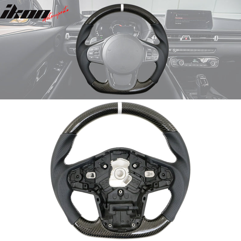 IKON MOTORSPORTS, Steering Wheel Compatible With 2020-2023 Toyota