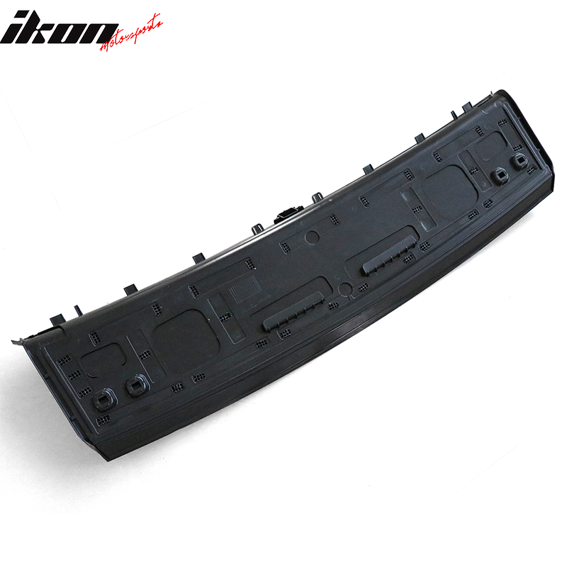 Fits 15-23 Ford Mustang Rear Trunk Decklid Cover Panel Gloss Black ABS Boot Trim