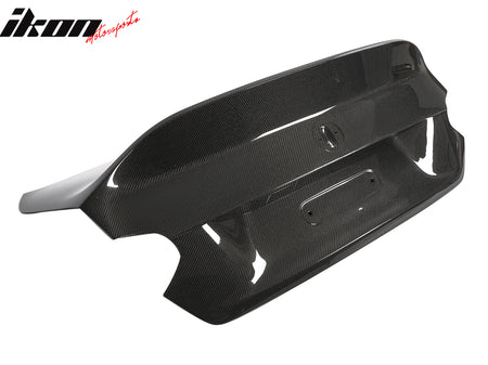 Fits 22-25 BMW G42 2 Series Coupe G87 M2 CSL Style Rear Trunk Cover Carbon Fiber