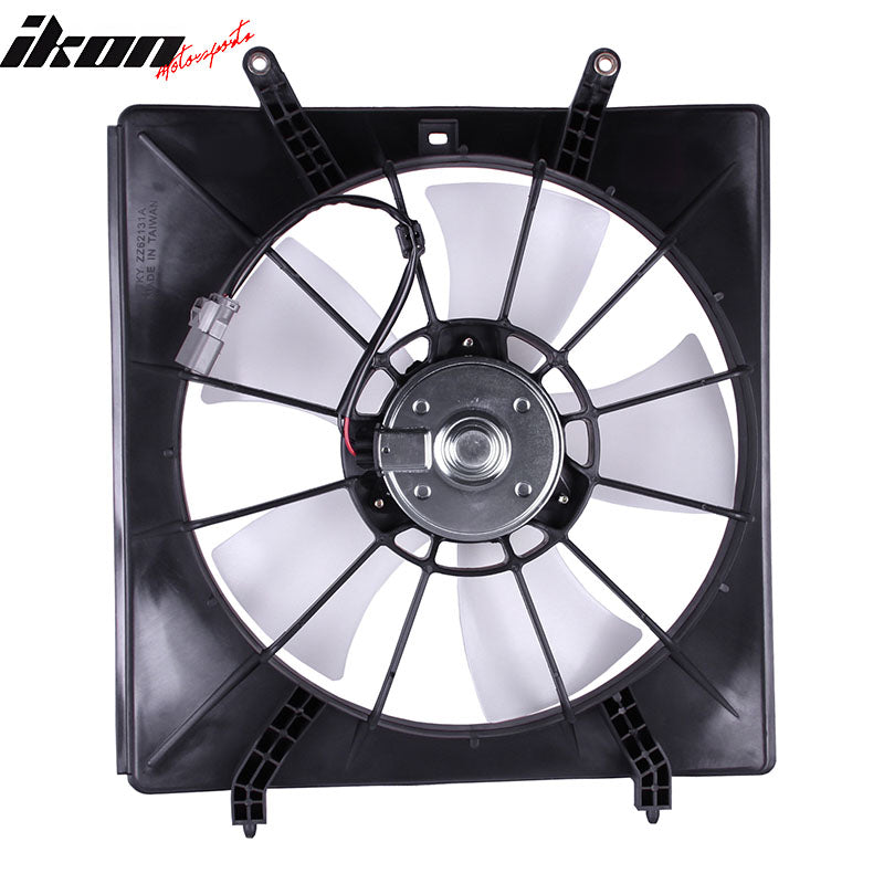 IKON MOTORSPORTS Radiator Cooling Fan Assembly Replacement for 1999-2004 Honda Odyssey Toyo Brand 3.5L, 19015-P8F-A01 HO3115113 Automotive Engine Fans, Black