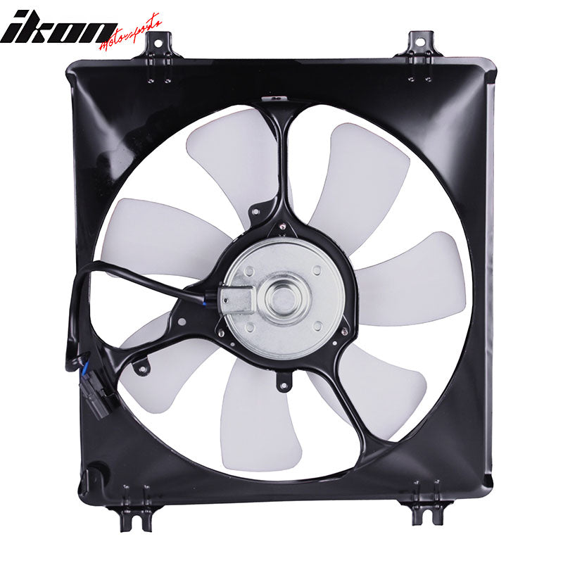 IKON MOTORSPORTS Radiator Cooling Fan Assembly Replacement for 2008-2012 Honda Accord Coupe & Sedan 2013-2015 Acura RDX 3.5L, 38615-R70-A01 HO3113127 Automotive Engine Fans, Black