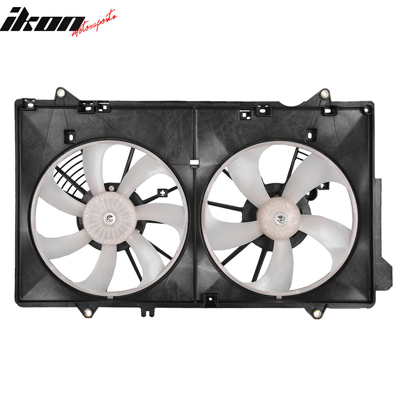 2013-2016 Mazda CX-5 2.0L A/C Condenser Radiator Dual Cooling Fan