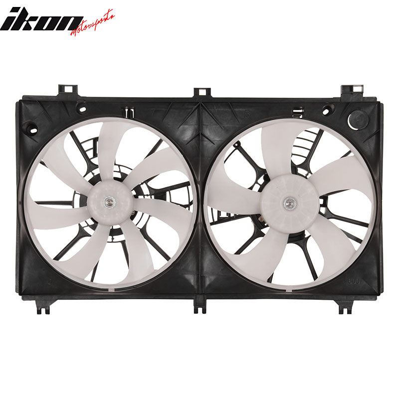 2014-2015 Lexus IS250 2.5L Engine Condenser Radiator Dual Cooling Fan