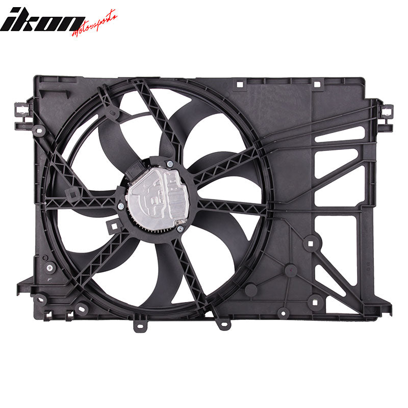 IKON MOTORSPORTS Radiator Cooling Fan Assembly Replacement for 2018-2022 Toyota Camry, 2019-2021 RAV4, 2019-2022 Lexus ES250 ES350, 2022 NX250 NX350, 16360-31500 TO3115204 Automotive Engine Fan, Black