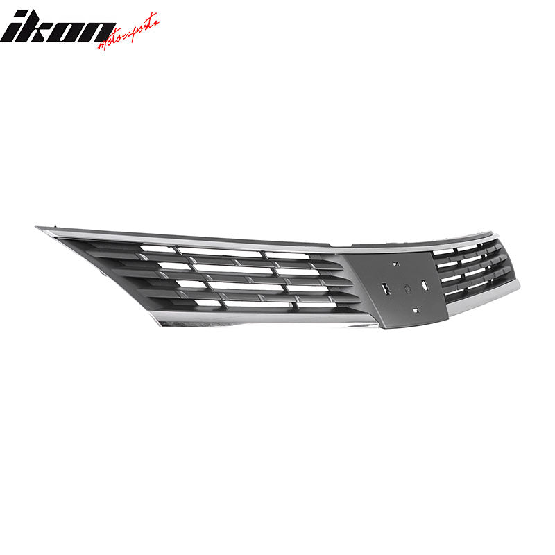 Fits 07-09 Nissan Versa OE Style Front Bumper Upper Grille Hood Grill Cover ABS