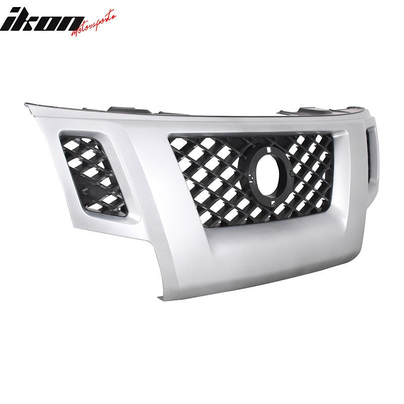 Fits 09-13 Nissan Xterra OE Style Front Bumper Upper Grille Mesh Grill Cover PP