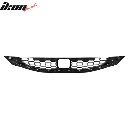 Fits 13-15 Honda Civic Sedan OE Style Front Bumper Upper Grille Assembly ABS