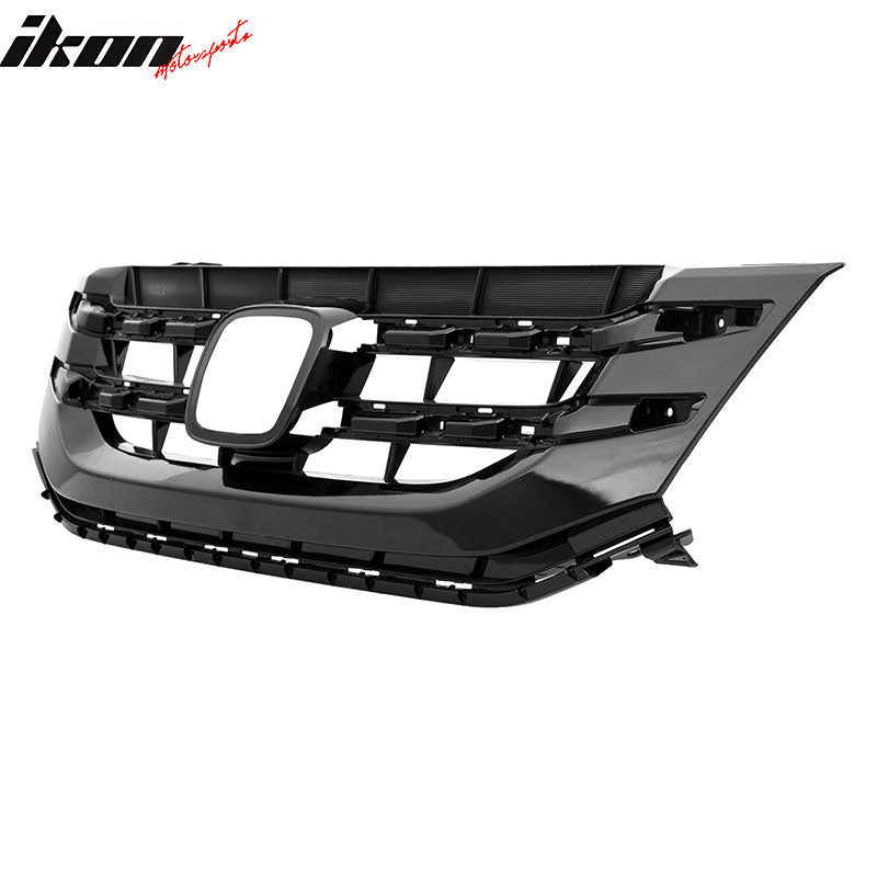Fits 14-17 Honda Odyssey ABS OE Style Front Bumper Upper Grille Grill Assembly