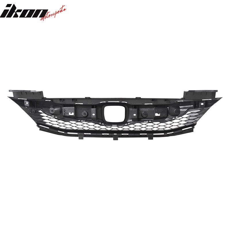 Fits 16-17 Honda Accord Coupe OE Style Front Bumper Upper Grille Mesh Grill ABS