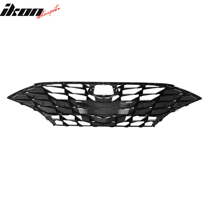 Fits 20-22 Hyundai Sonata OE Style Front Bumper Upper Grille Grill Assembly ABS