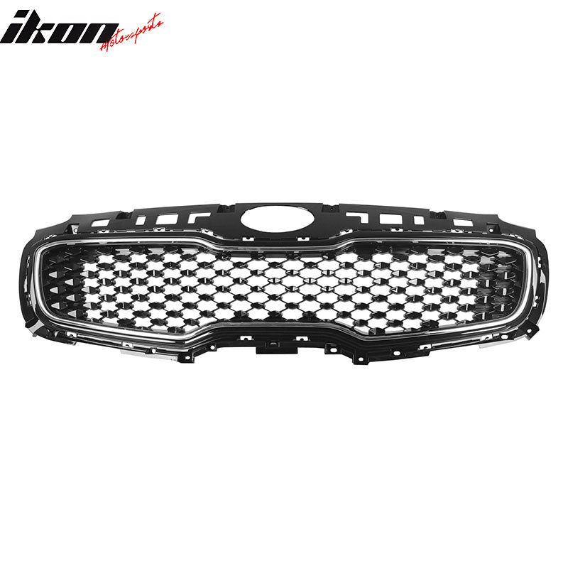 2017-2019 Kia Sportage OE Style Front Bumper Upper Grille Grill ABS