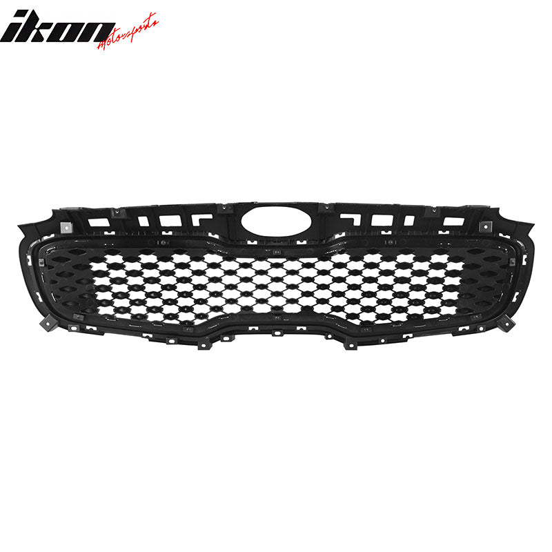 Fits 17-19 Kia Sportage OE Style Front Bumper Upper Grille Grill Assembly ABS
