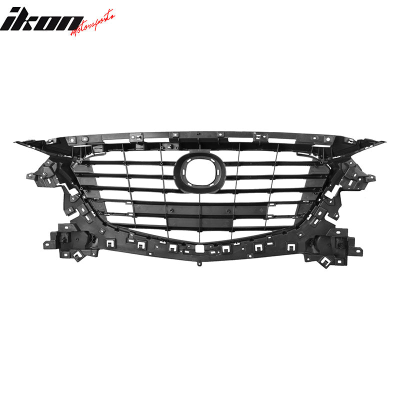 Fits 17-18 Mazda 3 Sport & Touring OE Style Front Bumper Upper Grille Cover PP