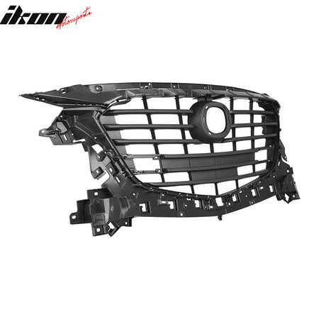 Fits 17-18 Mazda 3 Sport & Touring OE Style Front Bumper Upper Grille Cover PP