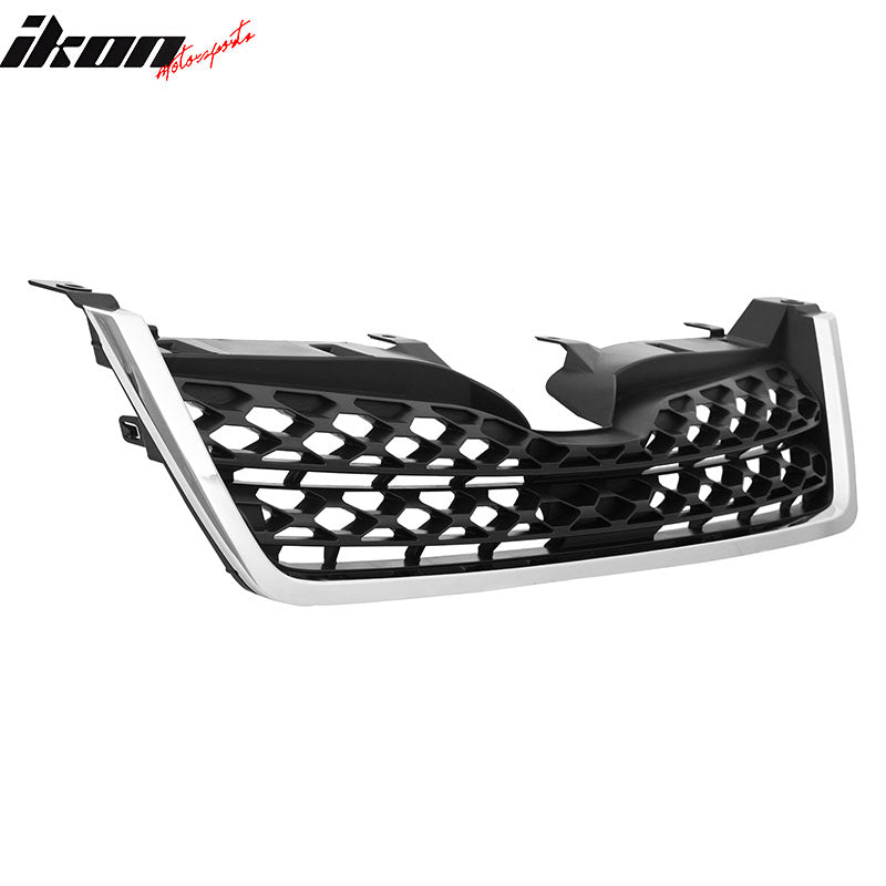 Fits 14-16 Subaru Forester OE Style Front Bumper Upper Grille Grill Assembly ABS