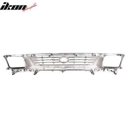 Fits 95-97 Toyota Tacoma OE Style Front Bumper Upper Grille Grill Assembly ABS