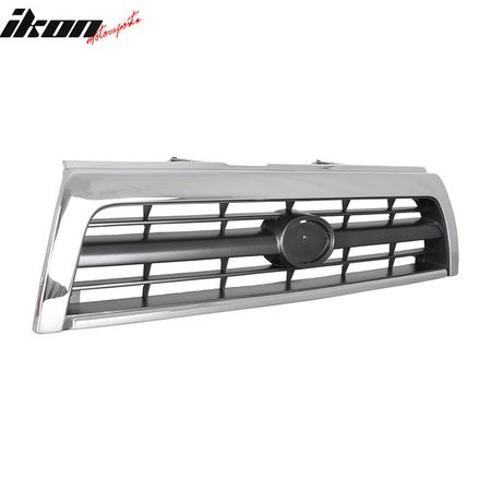 Fits 96-98 Toyota 4Runner OE Style Front Bumper Upper Grille Grill Assembly ABS