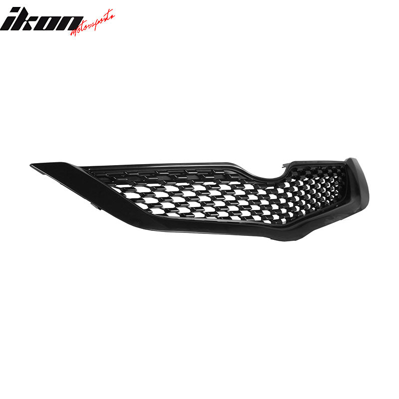 Fits 09-12 Toyota Yaris Sedan OE Style Front Bumper Upper Grille Mesh Grill ABS