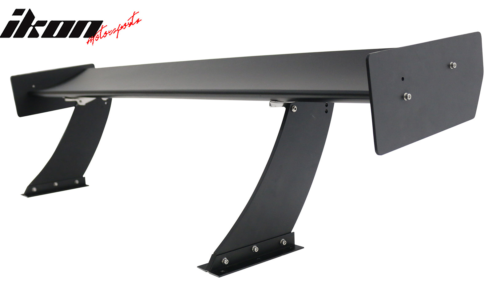 Universal 61" GTC250 Style Trunk Spoiler Rear Racing Wing (V4A Leg + Side Plate)