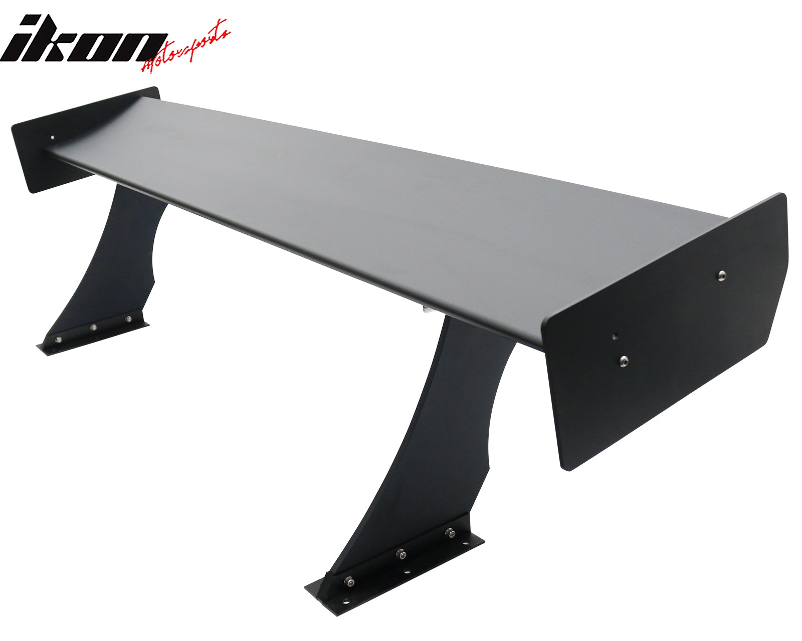 Universal 61" GTC250 Style Trunk Spoiler Rear Racing Wing (V4B Leg + Side Plate)