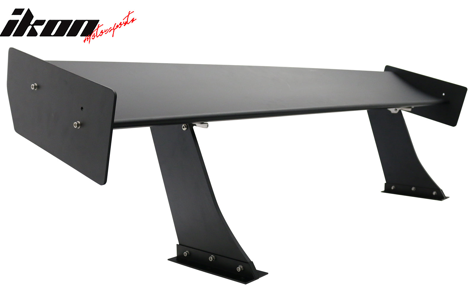 Universal 61" GTC250 Style Trunk Spoiler Rear Racing Wing (V4C Leg + Side Plate)