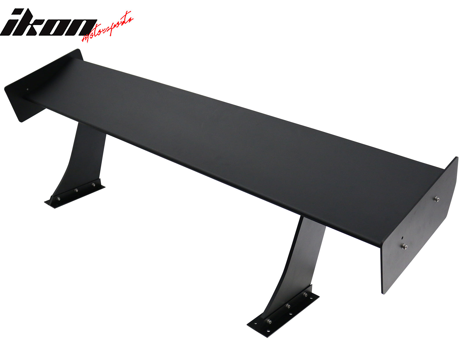 Universal 61" GTC250 Style Trunk Spoiler Rear Racing Wing (V4C Leg + Side Plate)
