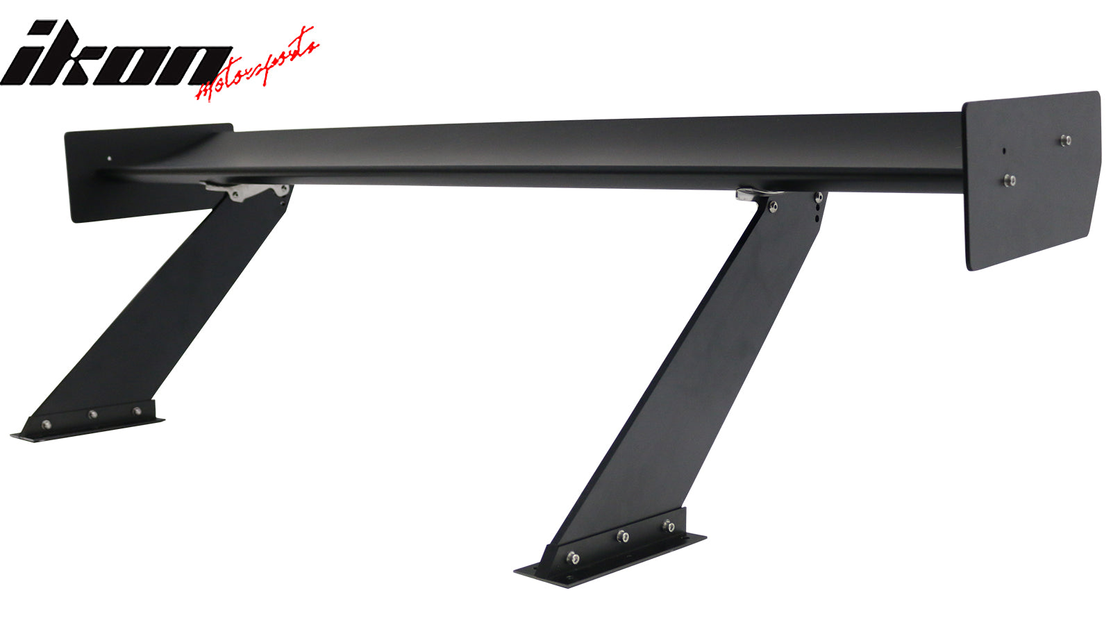 Universal 61" GTC250 Style Trunk Spoiler Rear Racing Wing (V4D Leg + Side Plate)