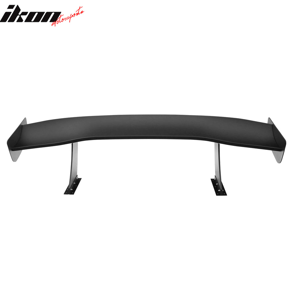 Universal 67'' GTC300 Trunk Spoiler Side Plate V1 Bracket V4A Legs ABS