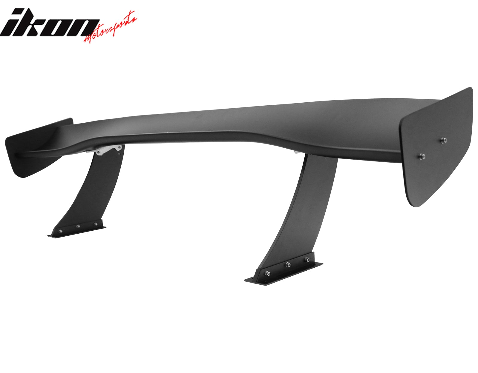 Universal 67" GTC300 Style Trunk Spoiler Rear Racing Wing (V4A Leg + Side Plate)