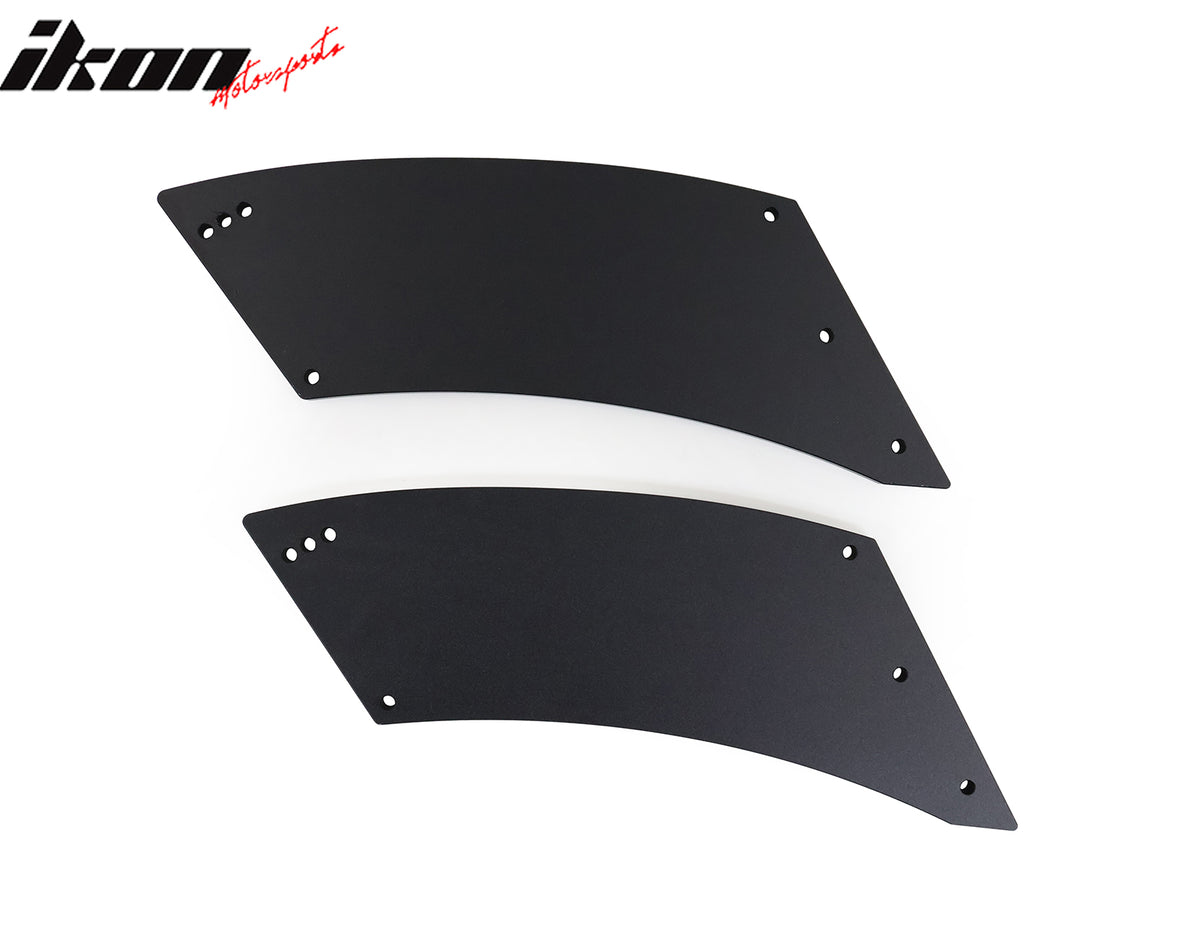 Universal 67" GTC300 Style Trunk Spoiler Rear Racing Wing (V4A Leg + Side Plate)