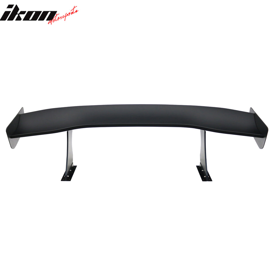 Universal 67'' GTC300 Trunk Spoiler Side Plate V1 Bracket V4B Legs ABS