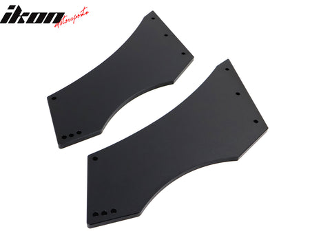 Universal 67" GTC300 Style Trunk Spoiler Rear Racing Wing (V4B Leg + Side Plate)