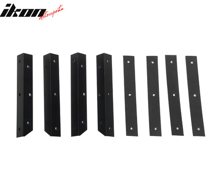 Universal 67" GTC300 Style Trunk Spoiler Rear Racing Wing (V4B Leg + Side Plate)