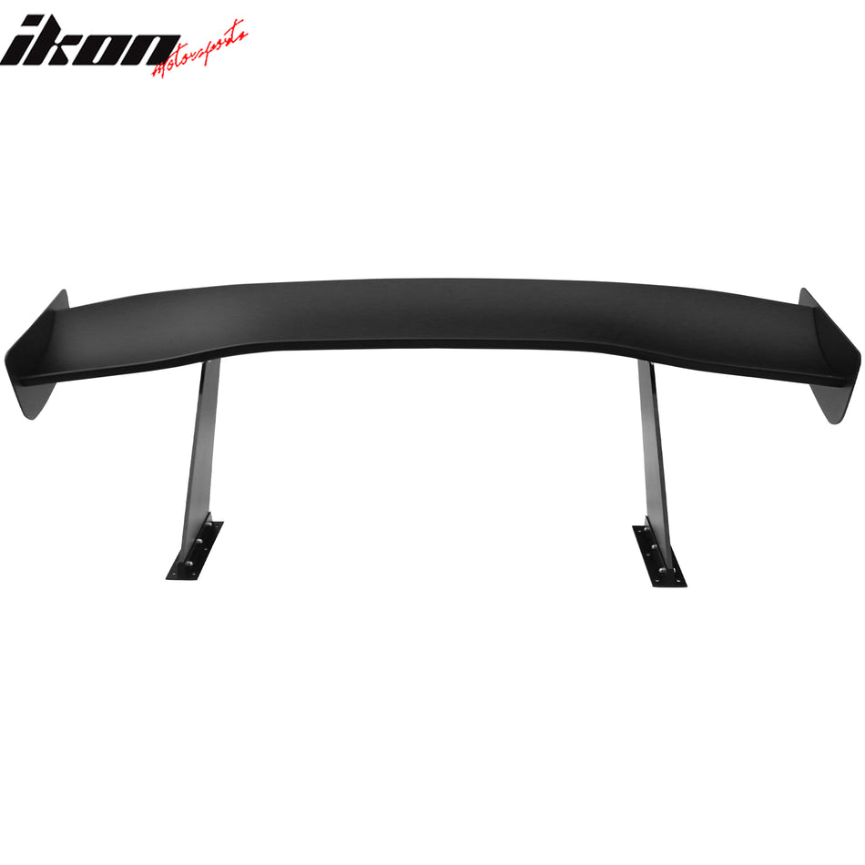 Universal 67'' GTC300 Trunk Spoiler Side Plate V1 Bracket V4D Legs ABS