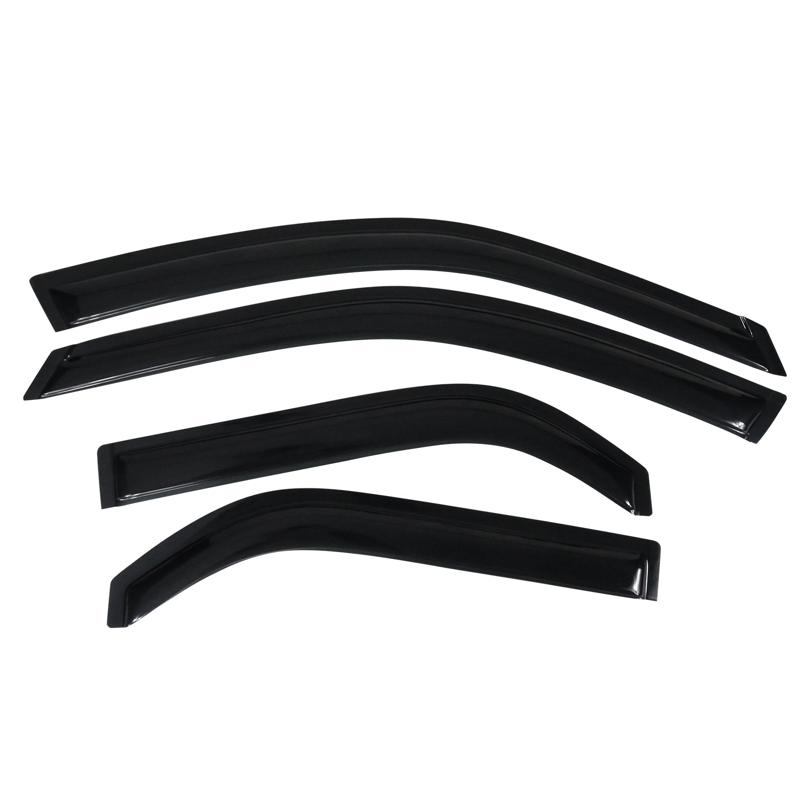 Fits 01-06 Acura MDX Acrylic 4PCS Window Visors Vent Rain Sun Windshields Guard