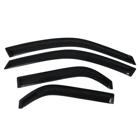 Fits 01-06 Acura MDX Acrylic 4PCS Window Visors Vent Rain Sun Windshields Guard