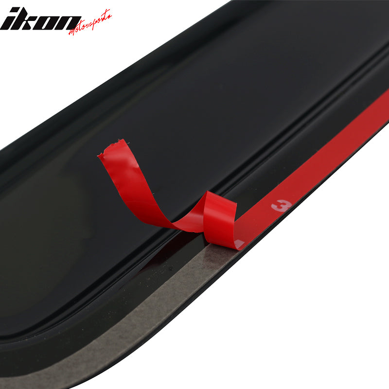 Fits 07-12 Acura RDX TB1 Acrylic Tape-On 4PCS Window Visors Vent Rain Sun Guard