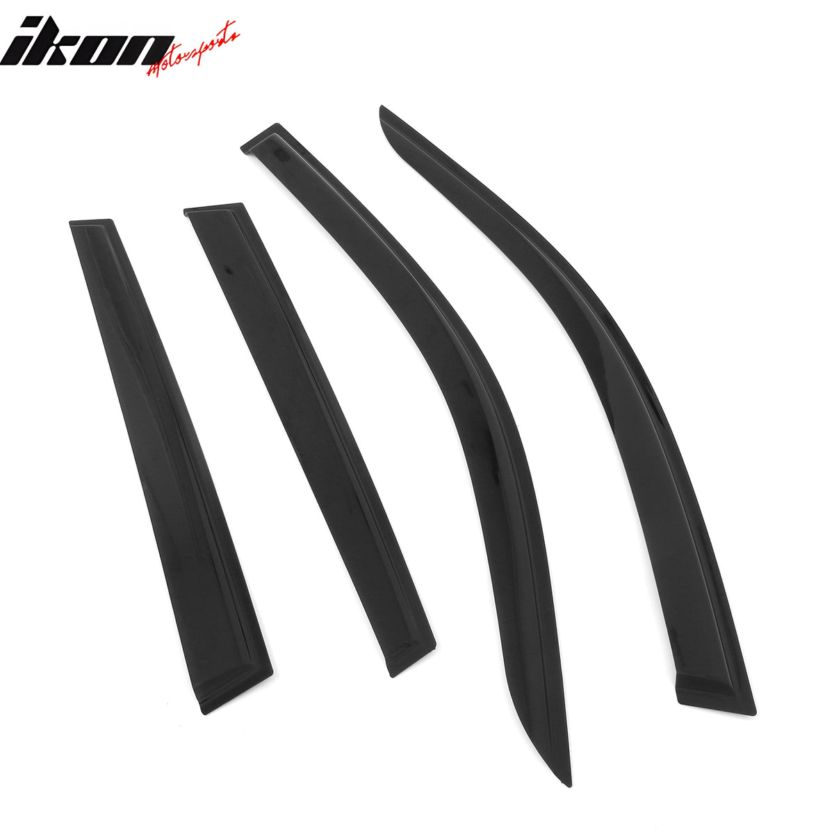 Fits 18-24 BMW G01 X3 Tape on Window Visors Vent Rain Sun Wind Guards Deflectors