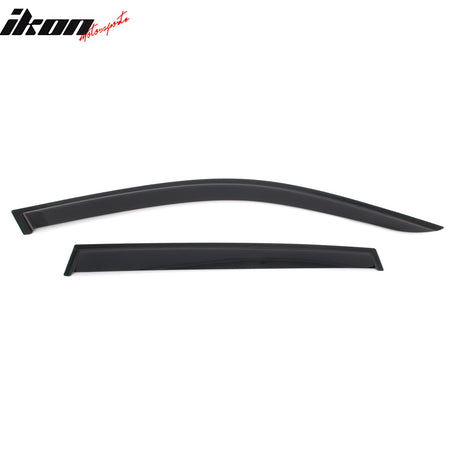 Fits 18-24 BMW G01 X3 Tape on Window Visors Vent Rain Sun Wind Guards Deflectors