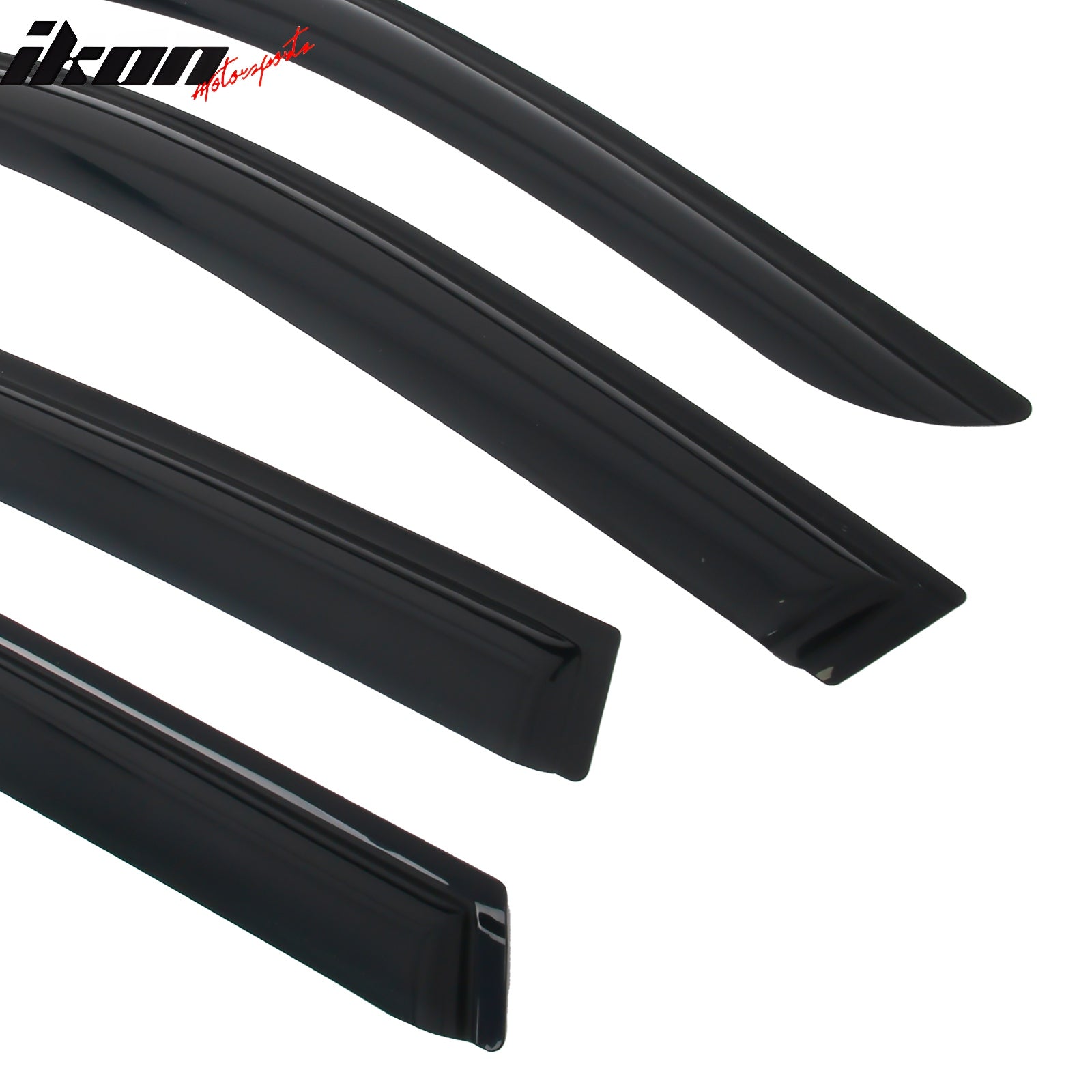 Fits 19-25 BMW G05 X5 Tape on Window Visors Vent Rain Sun Wind Guards Deflectors