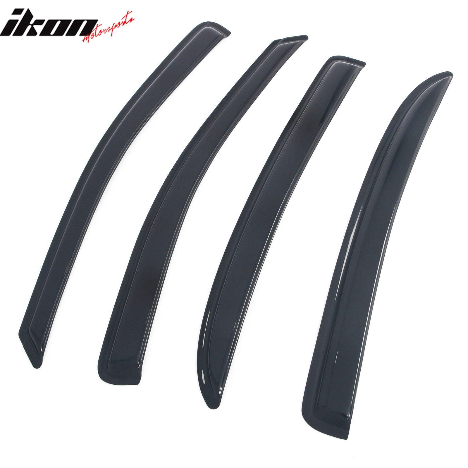 Fits 05-10 Chevy Cobalt Sedan Acrylic Window Visors Sun Guard Rain Deflector 4PC
