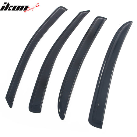 Fits 05-10 Chevy Cobalt Sedan Acrylic Window Visors Sun Guard Rain Deflector 4PC