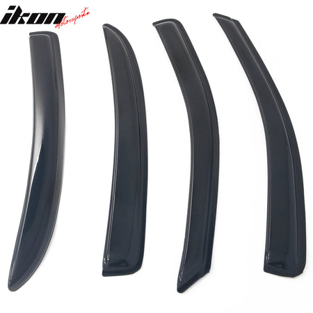 Fits 05-10 Chevy Cobalt Sedan Acrylic Window Visors Sun Guard Rain Deflector 4PC
