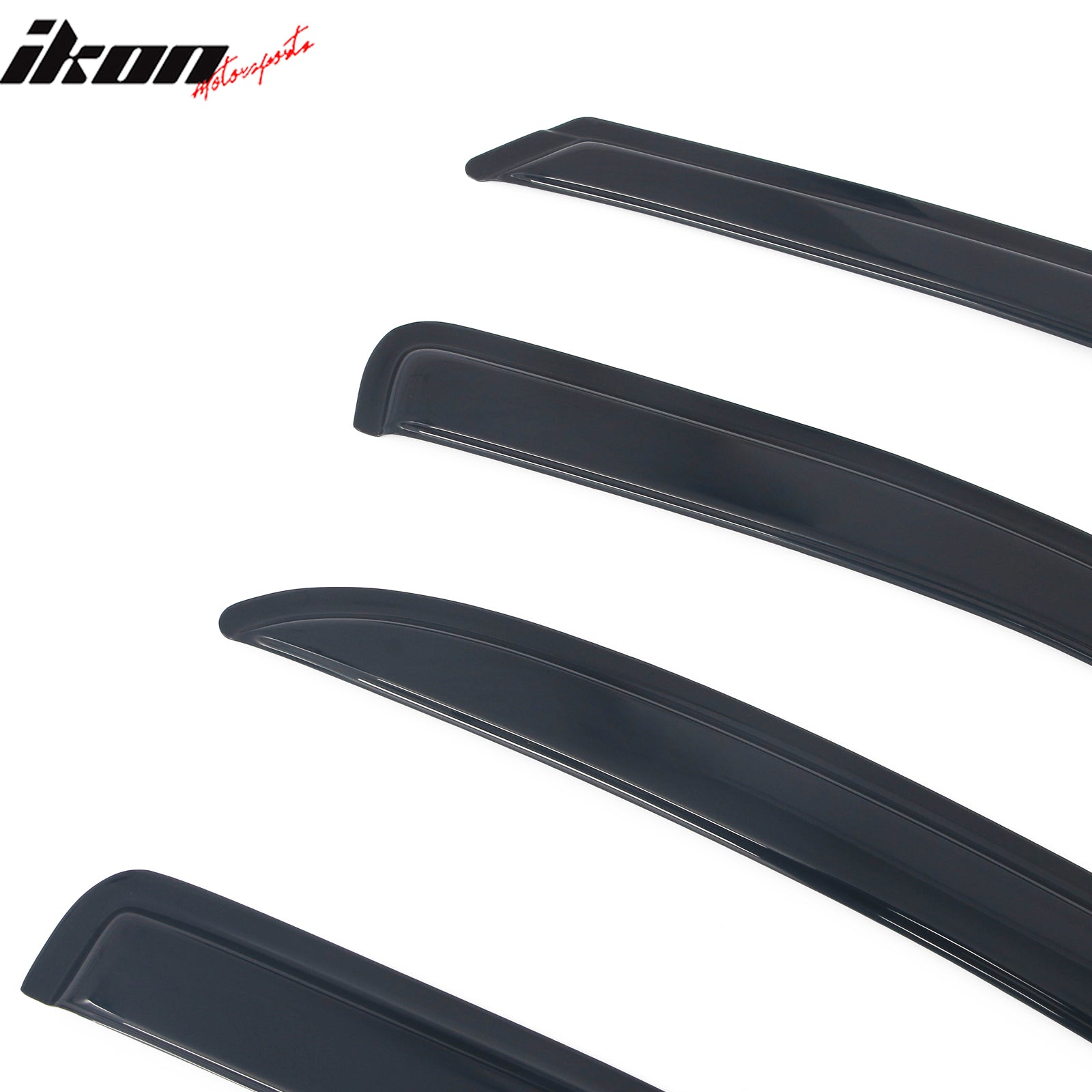 Fits 05-10 Chevy Cobalt Sedan Acrylic Window Visors Sun Guard Rain Deflector 4PC