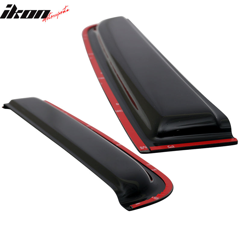 2006-2011 Chevy HHR 4DR In-Channel Visor Window Sun Guard Acrylic