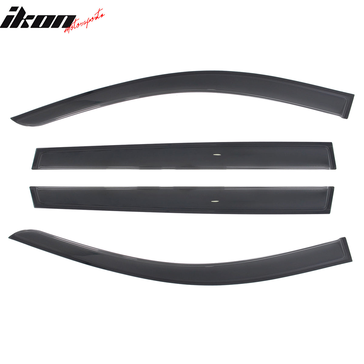 Fits 24-26 Chevrolet Traverse Tape-on Window Visors Vent Rain Guards Deflectors