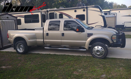 Fits 99-16 F250 F350 F450 F550 Super Duty Crew Cab Window Visors Vent Rain Guard